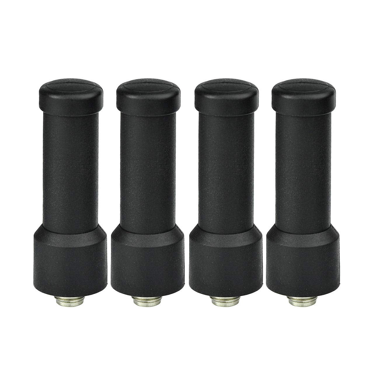Bingfu UHF 400-470MHz Two Way Radio Antenna Replacement Walkie Talkie SMA Female Short Antenna 4-Pack Compatiable with BaoFeng BF-888S Arcshell AR-5 AR-6 AR-7 Retevis H-777 H-777S Kenwood FRS Radio