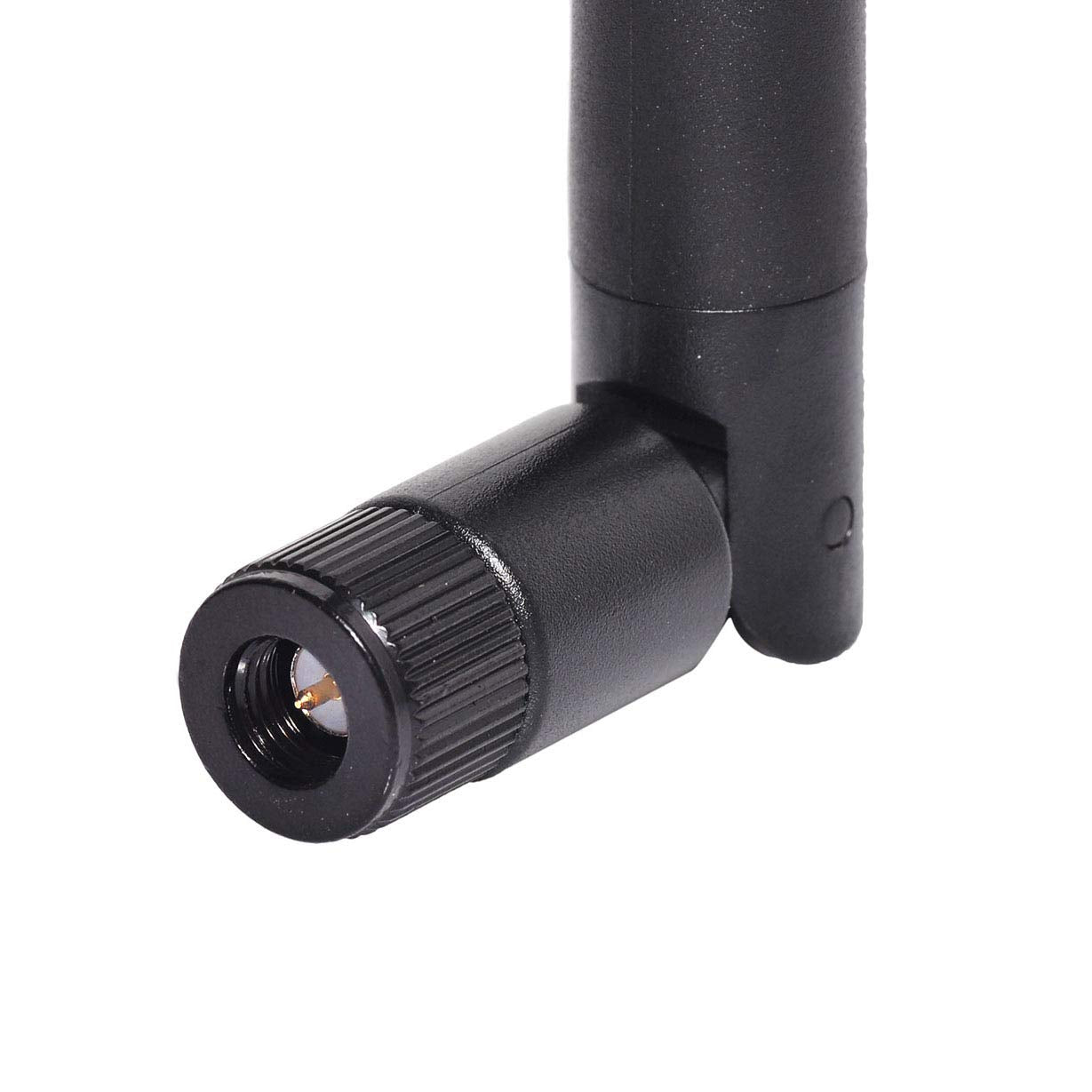 Bingfu Dual Band WiFi 2.4GHz 5GHz 5.8GHz 6dBi SMA Male Antenna (2-Pack) for Wireless Vedio Security IP Camera Recorder Surveillance Recorder Truck Trailer Rear View Backup Camera Reversing Monitor