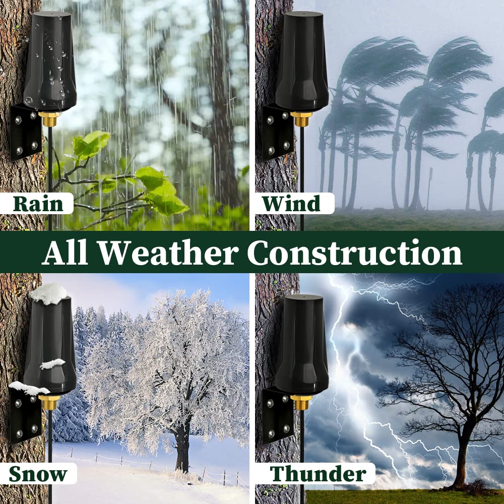 Bingfu 4G LTE Cellular Trail Camera Antenna Fixed Bracket Wall Mount RP-SMA Male Antenna Compatible with 4G LTE Cellular Trail Camera Game Camera Wildlife Hunting Camera Outdoor Mobile Security Camera