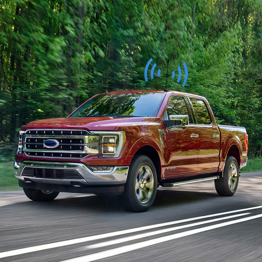 Bingfu 20-1300MHz Police Scanner Antenna Radio Scanner Magnetic Base Antenna HF VHF UHF Two Way Ham Radio BNC Male Antenna Compatible with Uniden Bearcat Whistler Radio Shack Police Radio Scanner