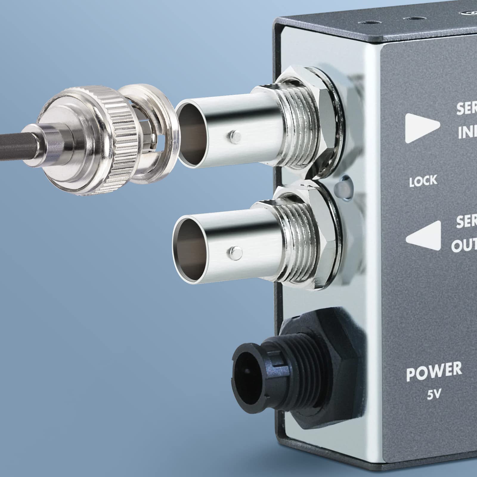 Bingfu SDI Cable 3G HD SDI Vedio BNC to BNC Cable RG179 75 Ohm Coaxial SDI Cable 1m 3 feet 2-Pack for 4K 1080P 3G HD SDI Camera Monitor Vedio Recorder SDI to HDMI Converter Splitter Security Camera