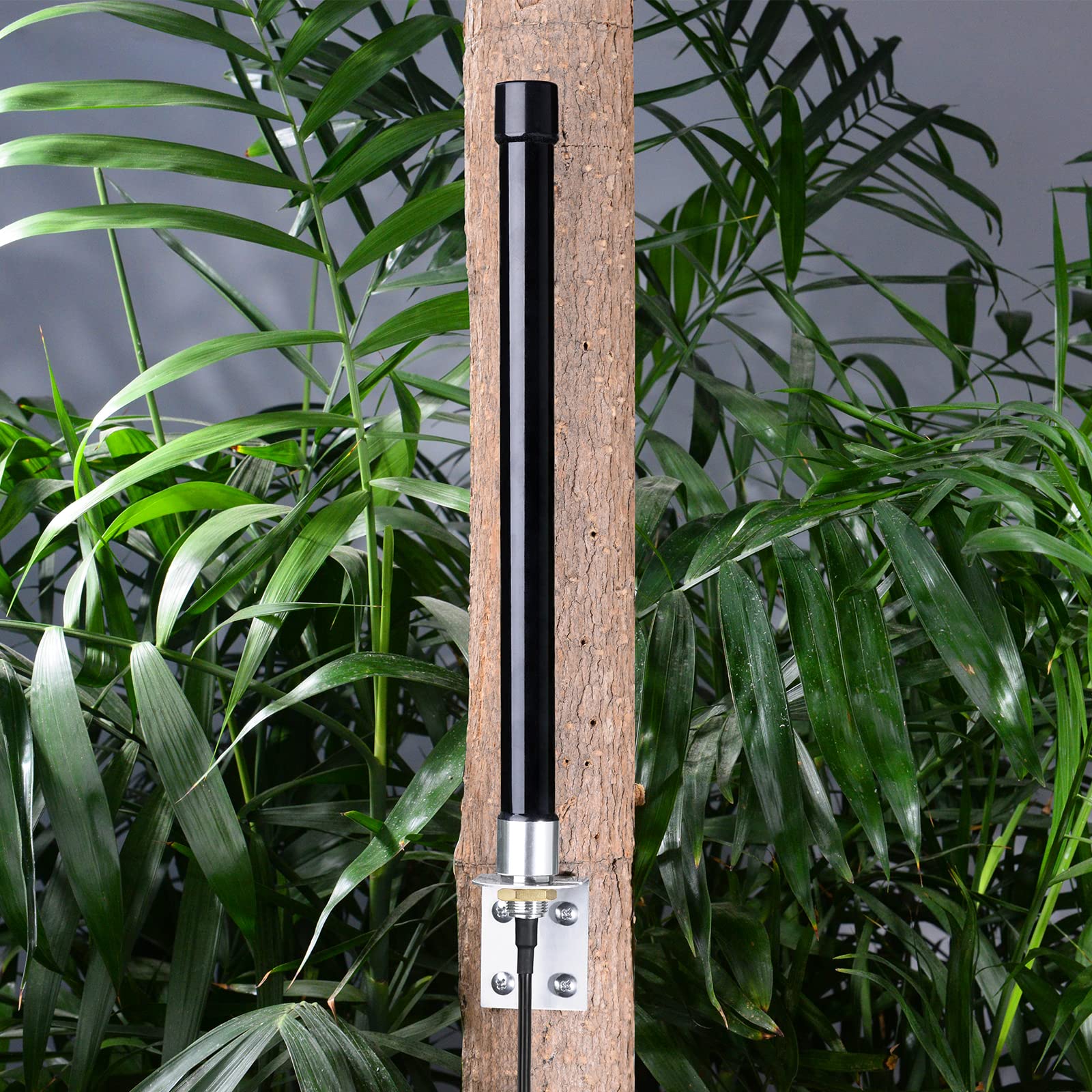 Bingfu 4g LTE Long Range Cellular Trail Camera Antenna Wall Mount - Compatible with Spypoint Link Micro Covert Spartan Stealth Tactacam Muddy Wildlife Hunting Game Cam Outdoor Mobile Security Camera