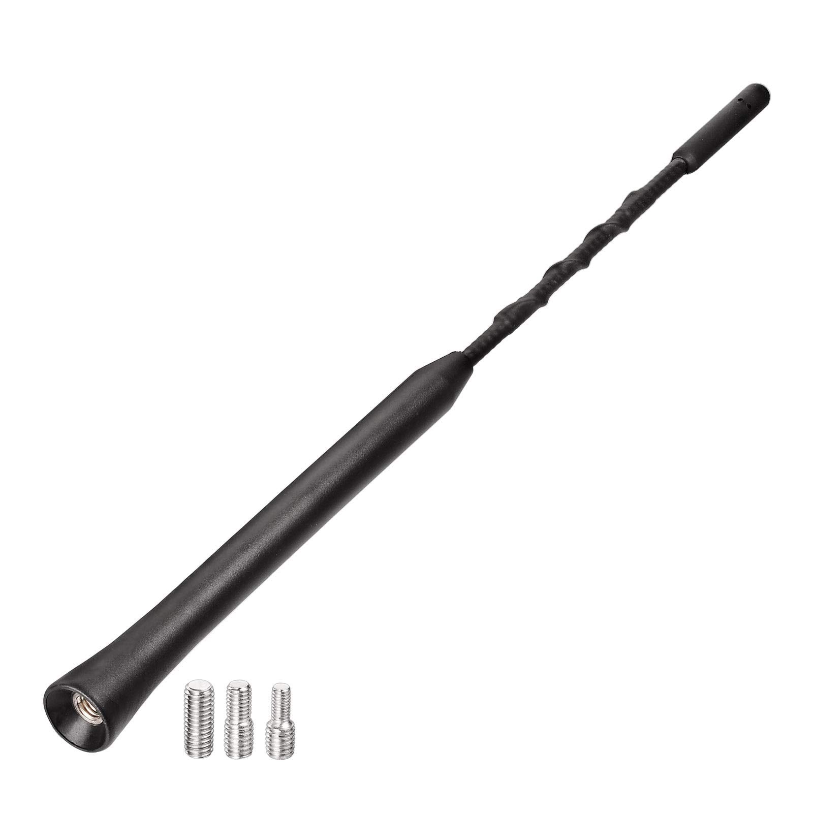 Bingfu 10-inch universal flexible rubber car antenna replacement