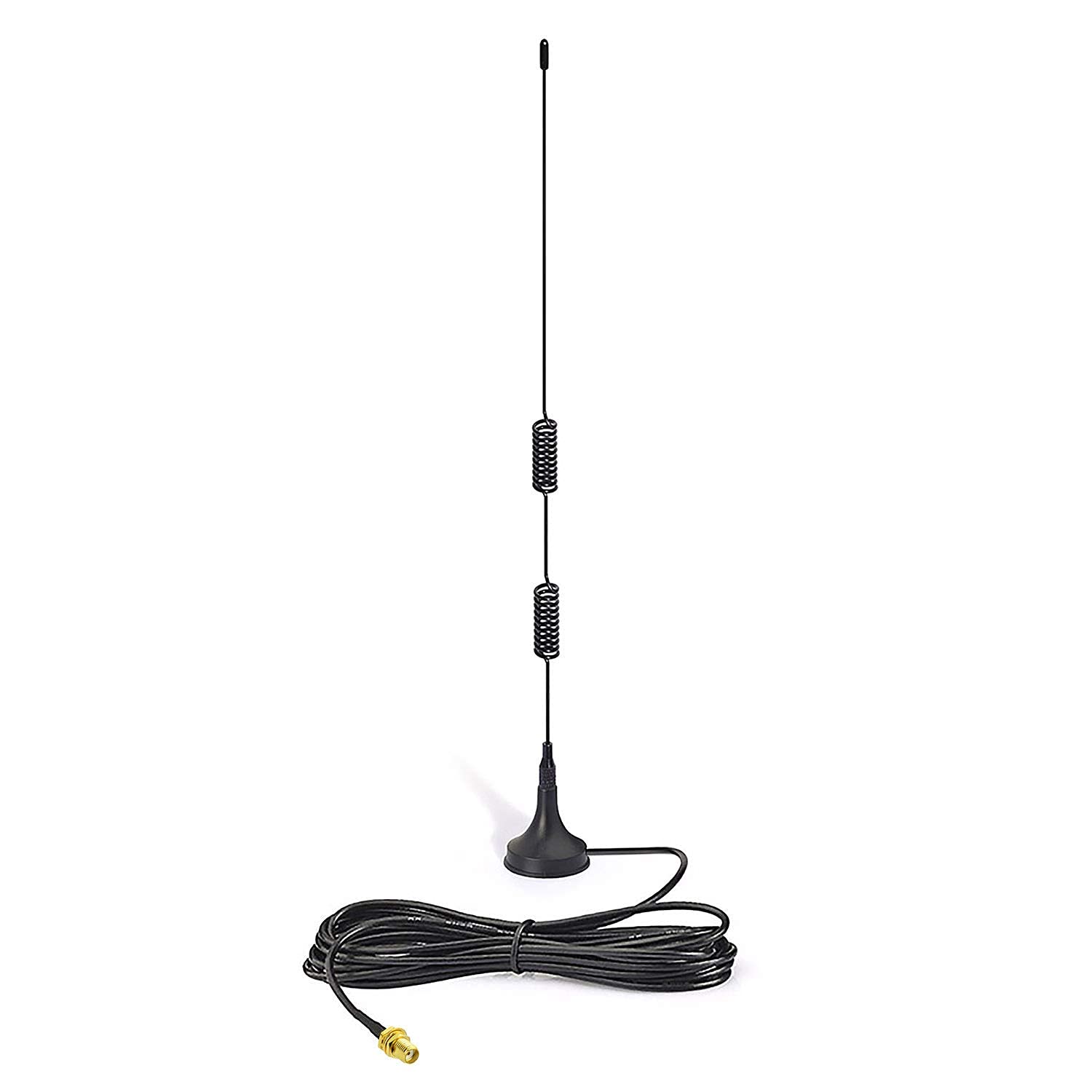 Bingfu dual-band handheld ham radio antenna with maBingfu dual-band handheld ham radio antenna with magnetic base and SMA female connectorgnetic base and SMA female connector