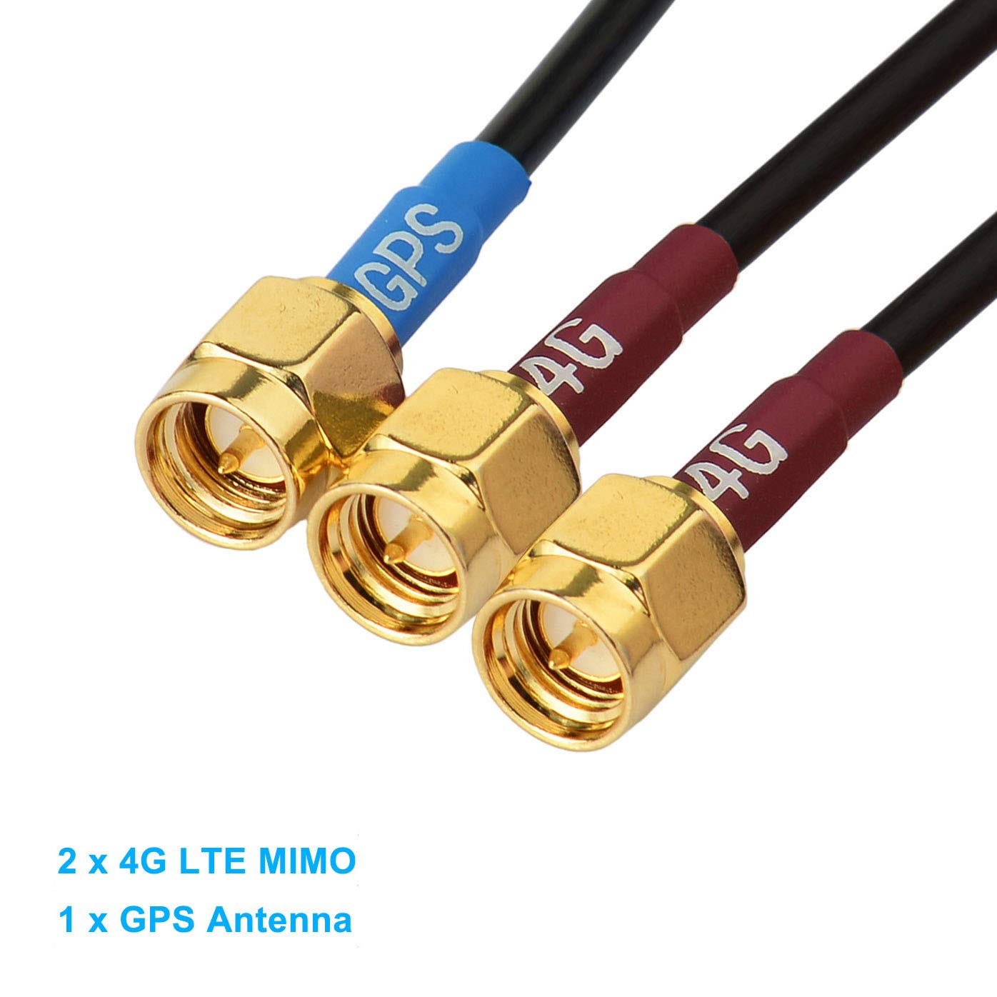 Bingfu industrial 4G GPS antenna for Sierra Wireless and Cradlepoint