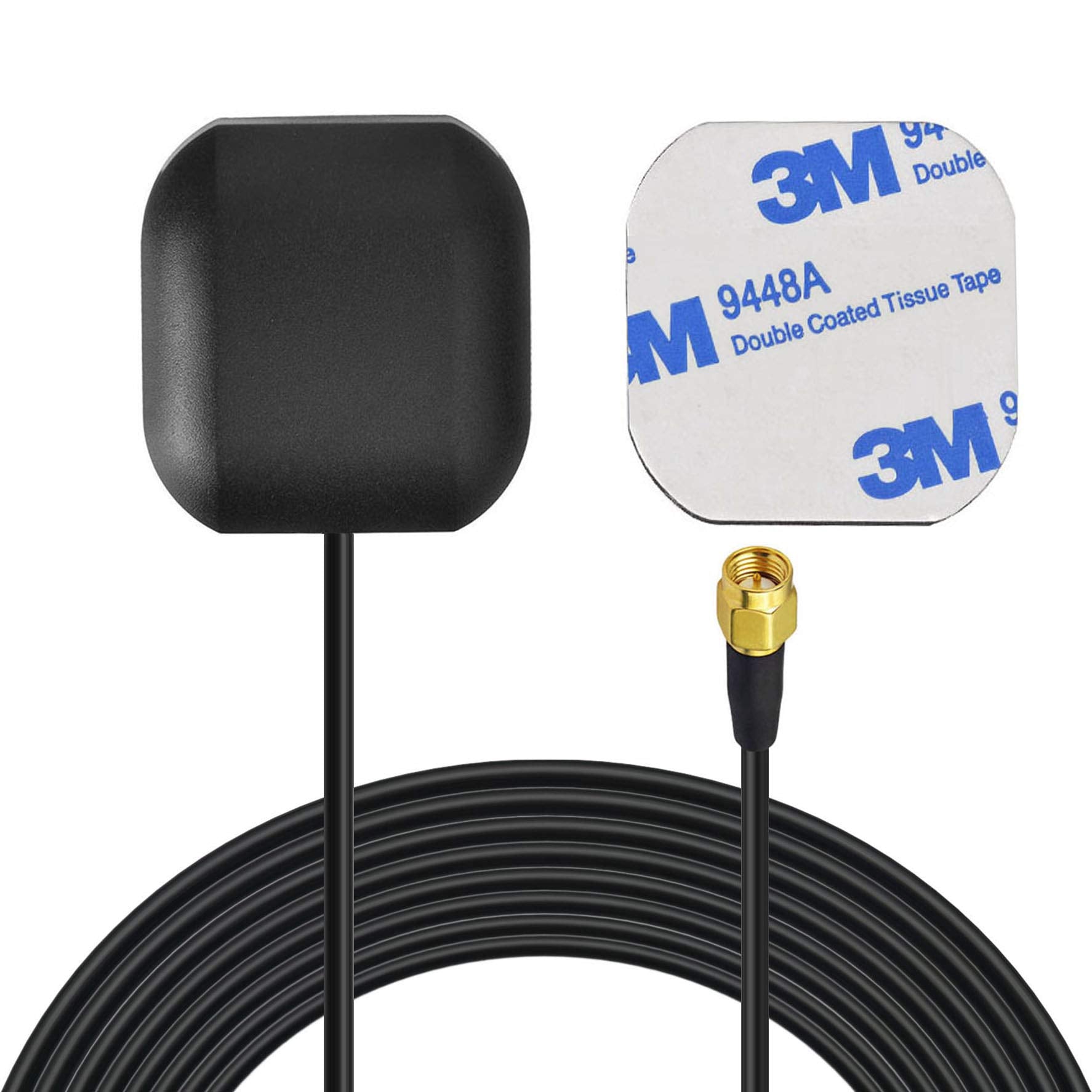 Bingfu waterproof active GPS navigation antenna with SMA male connector and magnetic mount