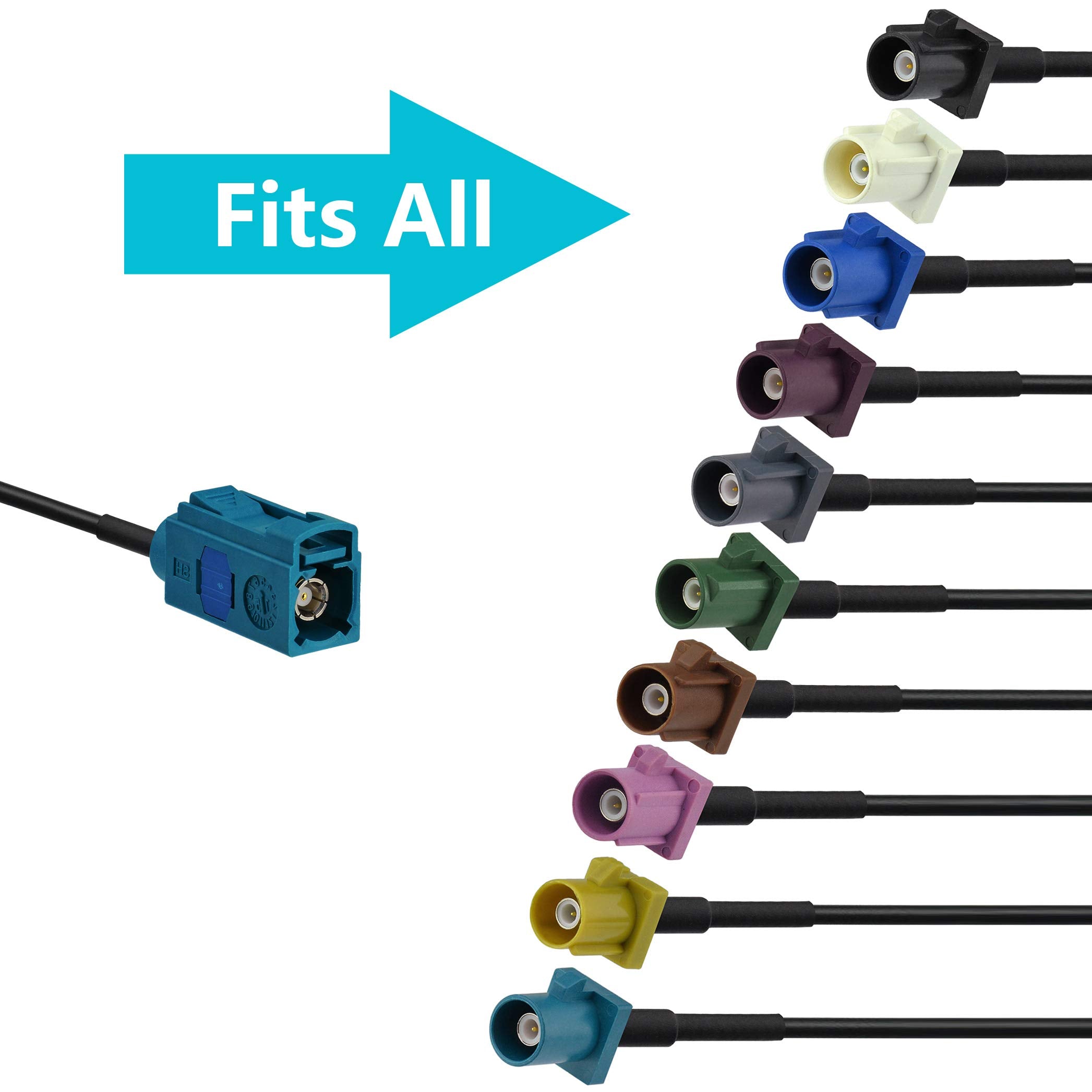 Connecting an aftermarket Android stereo to a factory GPS antenna using Fakra Z Female to Female cable