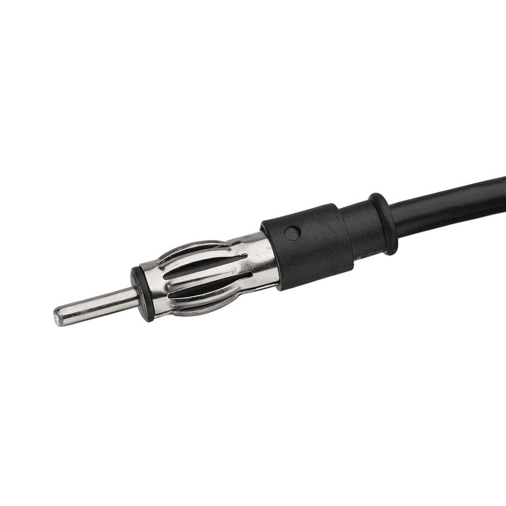 Standard universal DIN plug connector compatible with Sony, Pioneer, and Kenwood head units