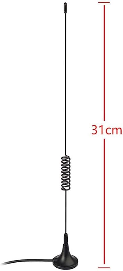 Bingfu Magnetic Base Wireless Microphone Receiver Antenna UHF 400MHz-960MHz BNC Male Antenna (2-Pack) for Wireless Microphone System Mic Receiver Remote Digital Audio Tuner UHF Ham Radio