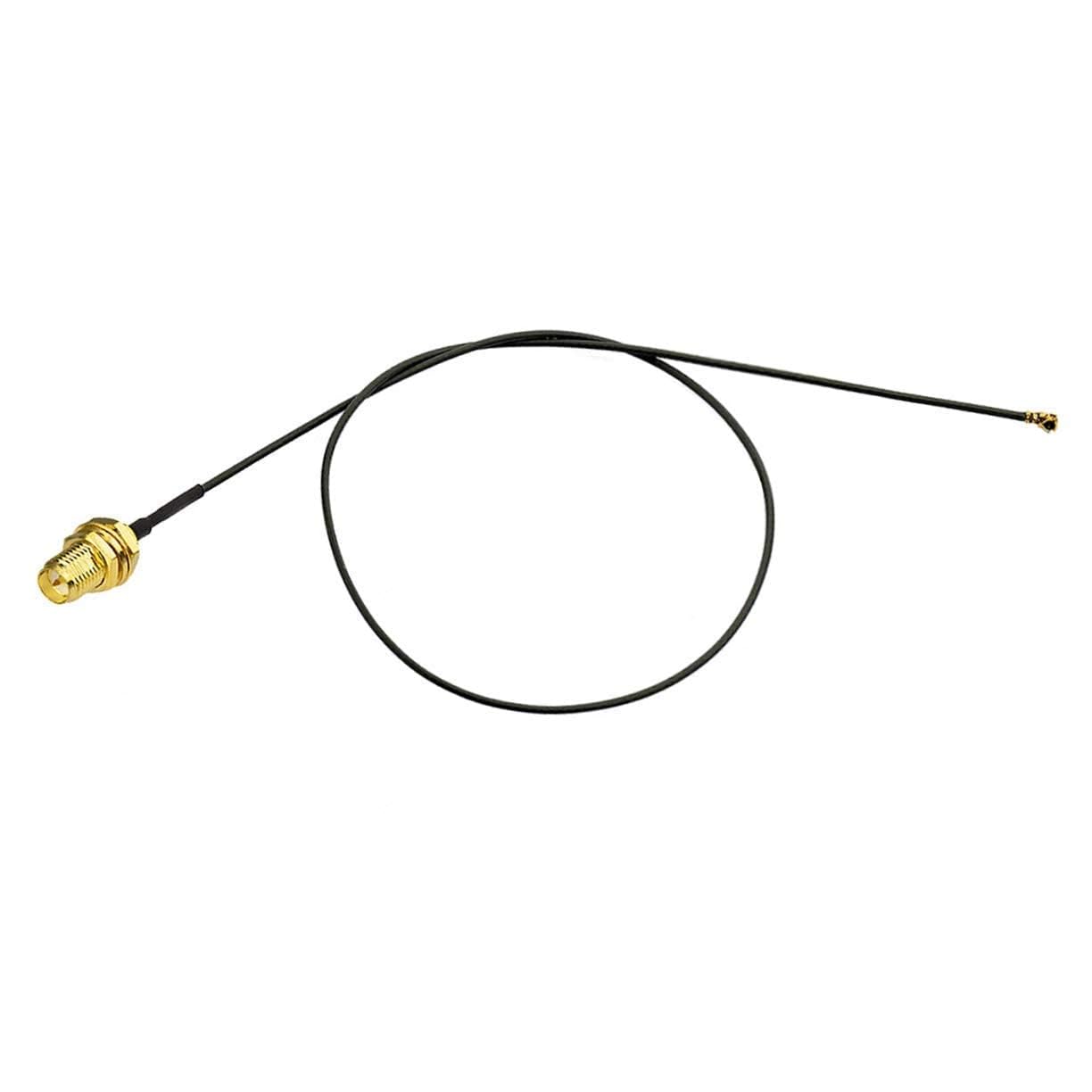 BINGFU Bulkhead Mount WiFi Antenna Cable 30cm 12 inch 2-Pack for Intel AX200NGW 8265AC 8265NGW 7265AC 9560AC M.2 NGFF Interface Wireless Network Card WiFi Adapter