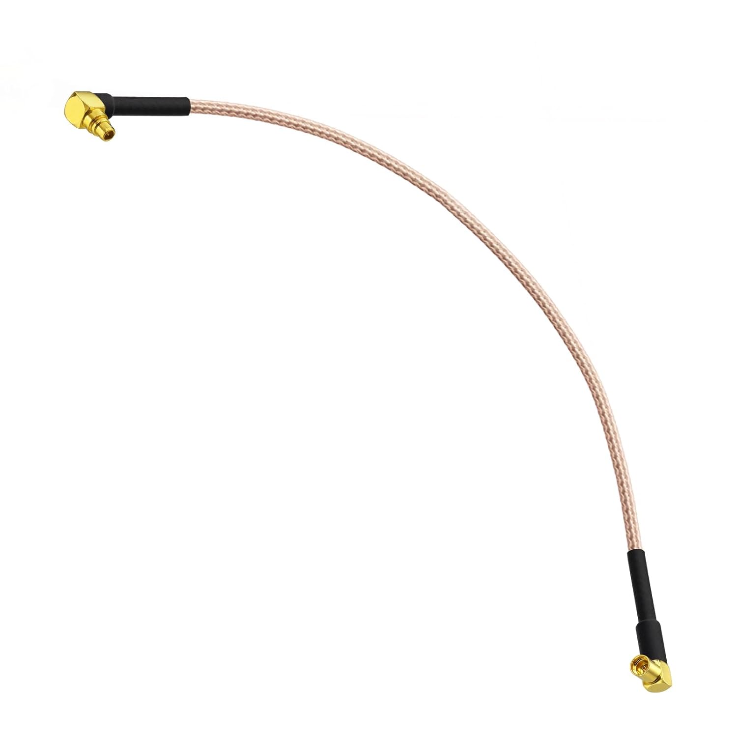 BINGFU MMCX Male to Female RG-178 Coaxial Jumper Cord RF Pigtail Cable for RF Applications Base Station SDR Radios Wireless Network Antenna