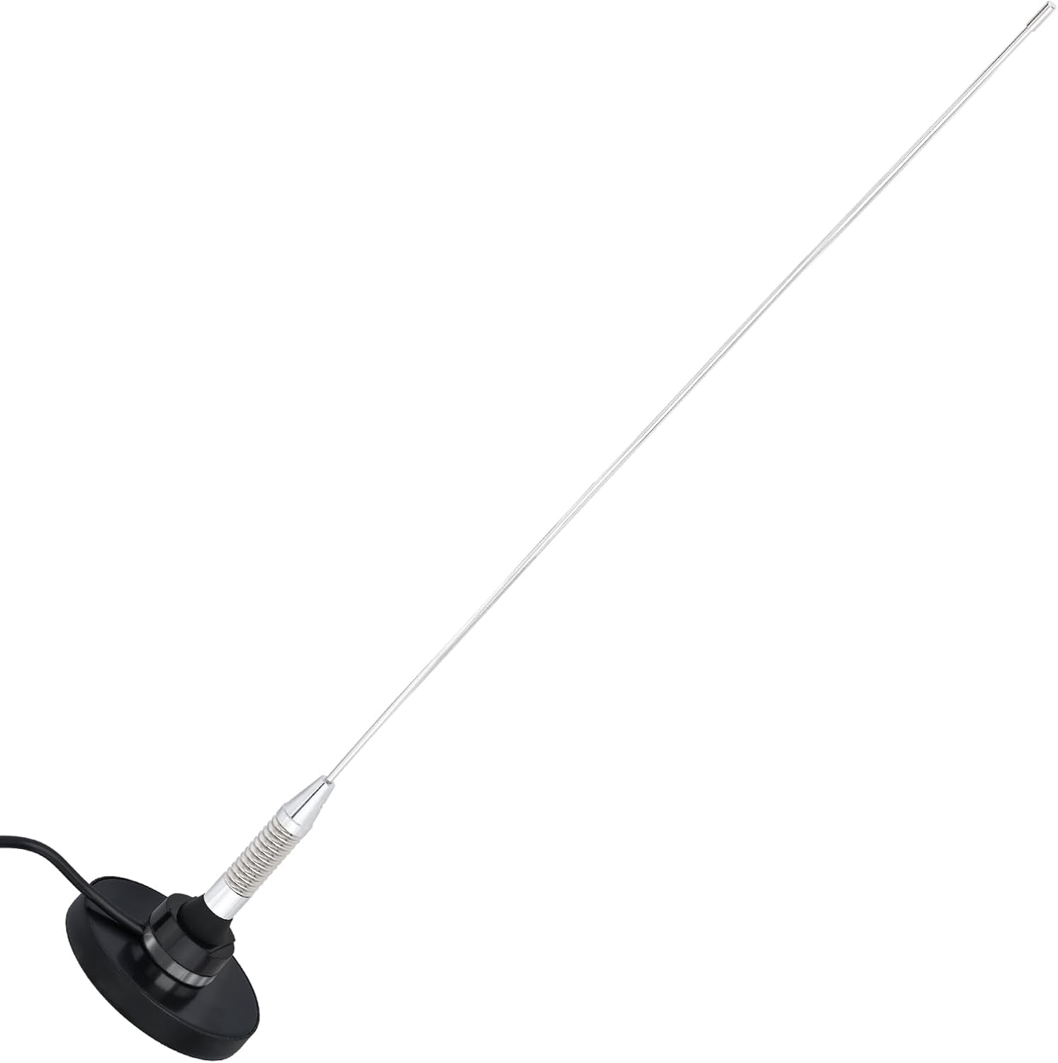 Bingfu VHF UHF Mobile Ham Radio PL259 Antenna Dual Band with 16.4ft Cable