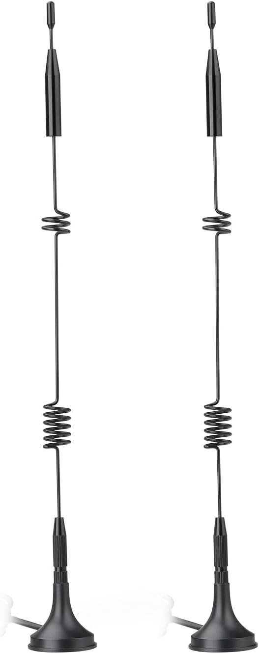 Bingfu WiFi 7 /6E Tri-Band Antenne, 8dBi, RP-SMA, Magnetfuß, 3m Kabel