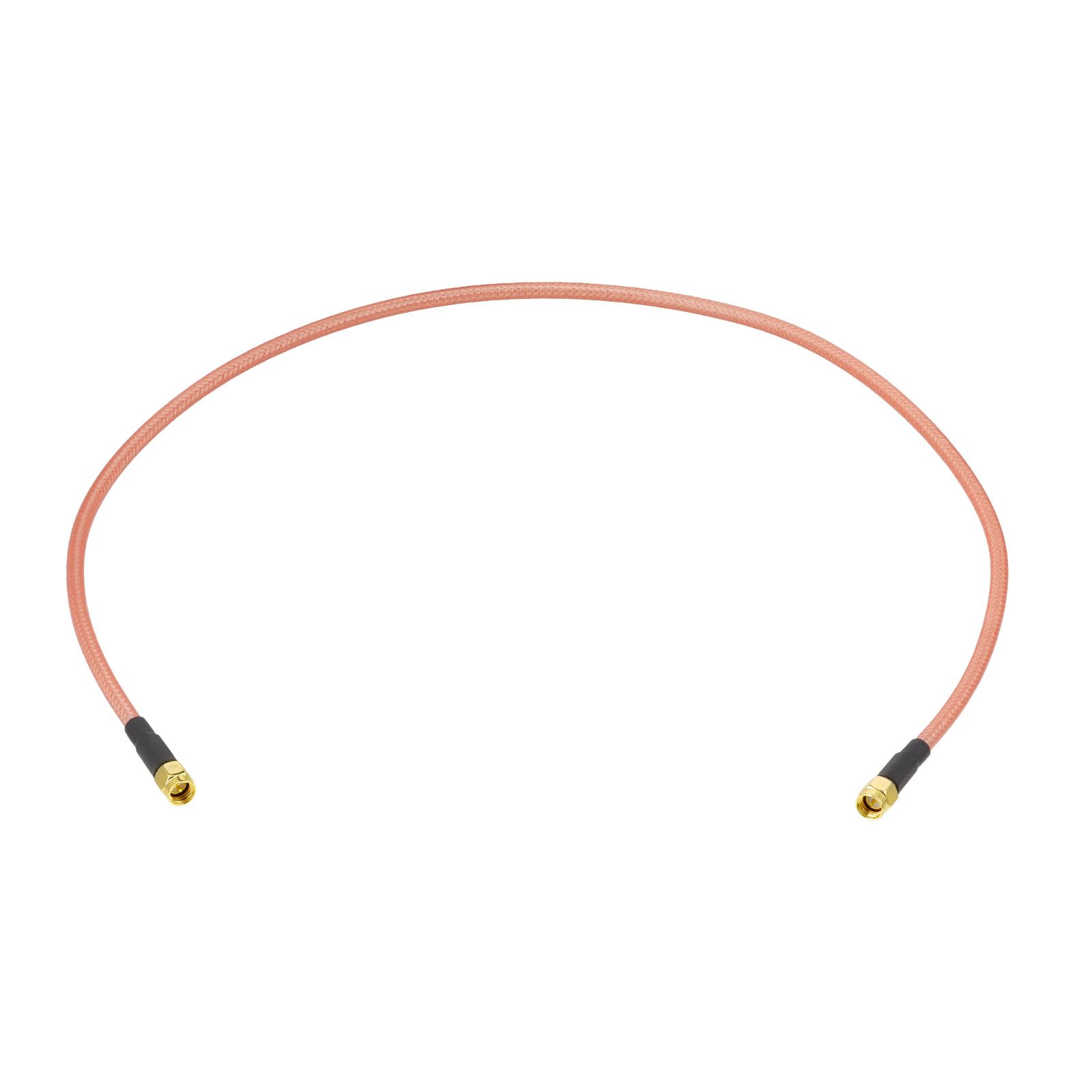 BINGFU SMA Kabel, 100cm SMA-Stecker auf Stecker RG400 Koaxialkabel