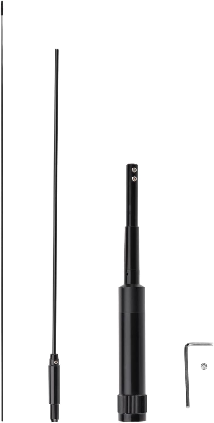 Bingfu Dualband VHF/UHF Mobilantenne, 88cm Amateurfunkantenne PL259-Stecker