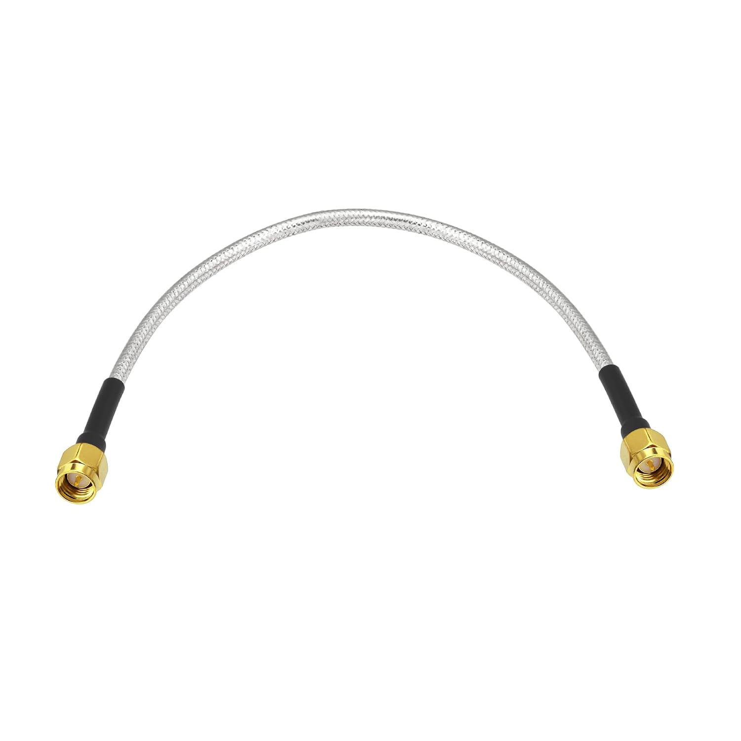 BINGFU SMA Kabel SMA Stecker auf Stecker RG402 Halbflexibles Kabel 20 cm