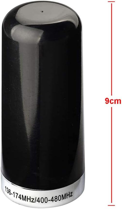 Bingfu PL259 Male Mobile Radio Antenna Dual Band VHF UHF 136-174MHz 400-470MHz NMO Mount Magnetic Base Antenna Low Profile for Marine Car Truck Vehicle Amateur Ham Radio