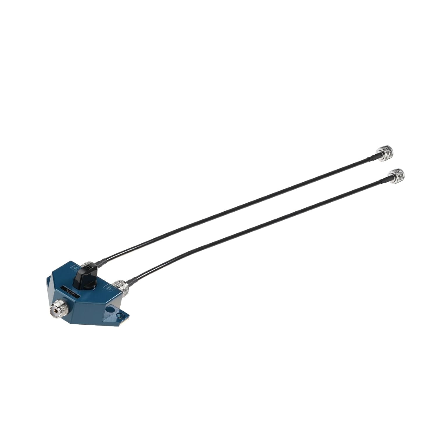 BINGFU CB Amateurfunk Antennenschalter SO-239 mit 2x 60cm RG58 PL-259 Kabel