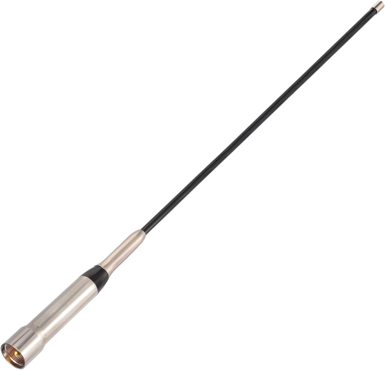 Bingfu High Gain Mobile Ham Radio Fiberglass Antenna Car Truck Amateur Two Way Radio Dual Band VHF UHF 136-174 MHz 400-470MHz Anti-Rust Antennas