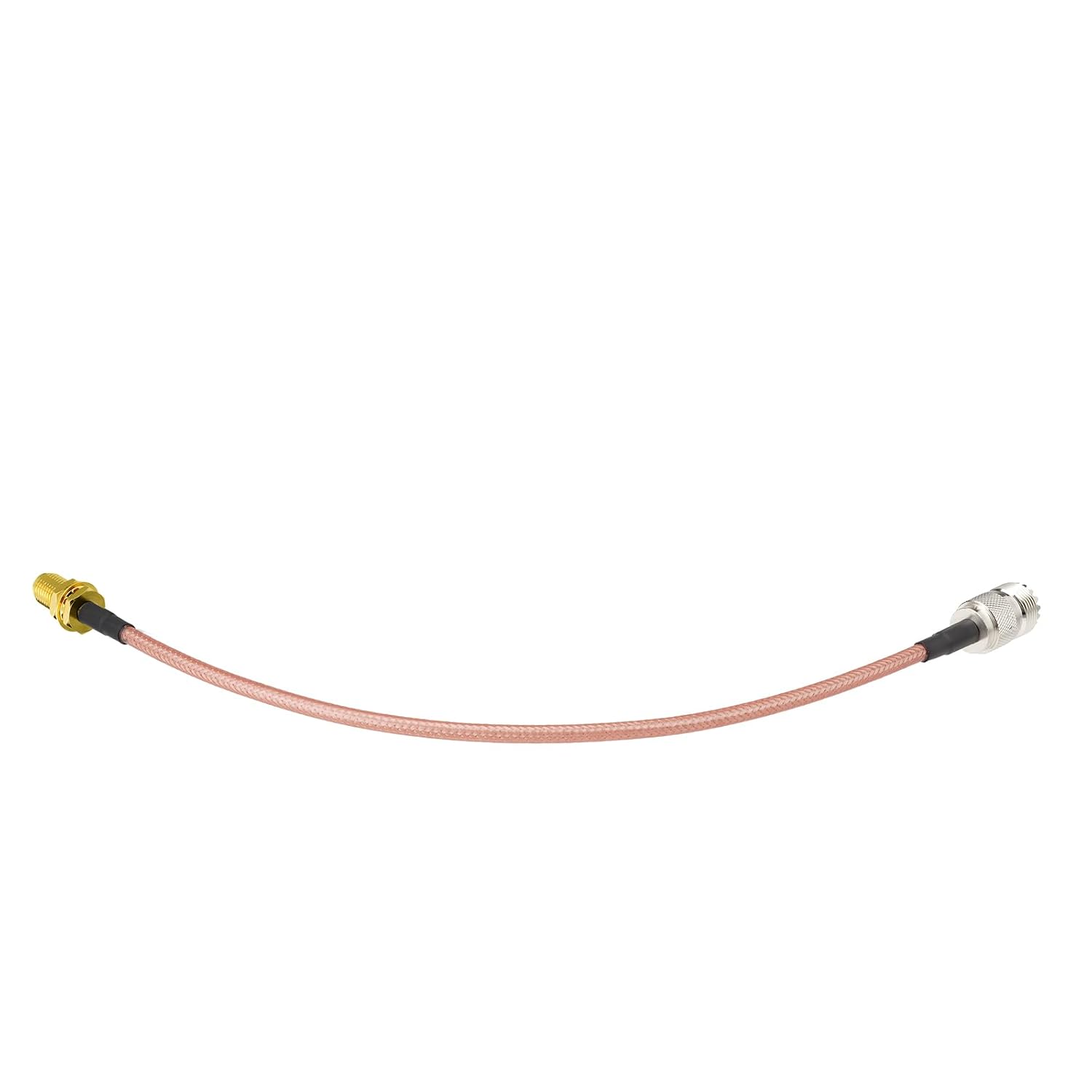 BINGFU SMA Buchse Einbaubuchse auf UHF Buchse SO239 RG400 Kabel 30 cm