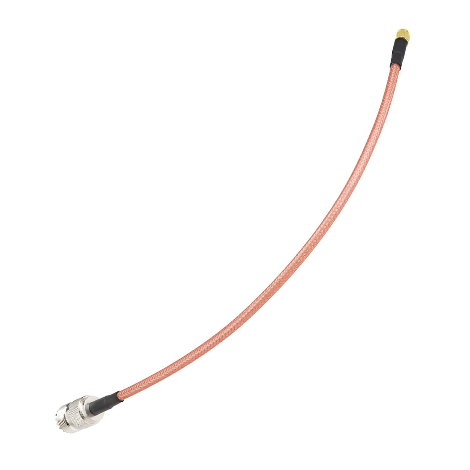 BINGFU SMA Male to UHF Female SO239 Coaxial Cable 1ft RG142 Low Loss Shielded Cord 2-Pack for SWR Meter SDR and Vehicle Marine HF VHF UHF CB Ham Amateur Radio Antenna Handheld Transceiver Extension