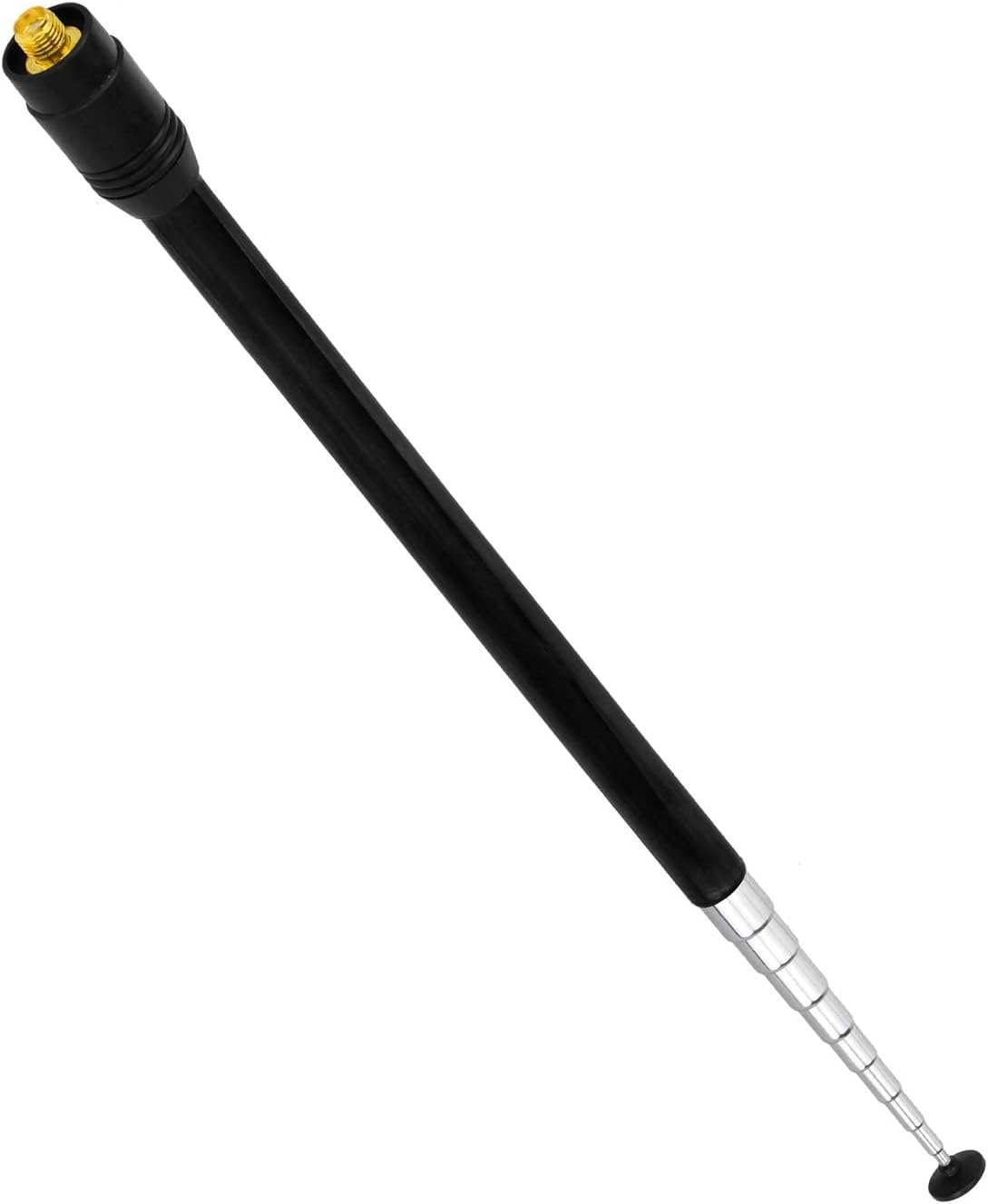 Bingfu VHF/UHF-Teleskopantenne 70–1000 MHz mit SMA-Buchse, 10-teilig