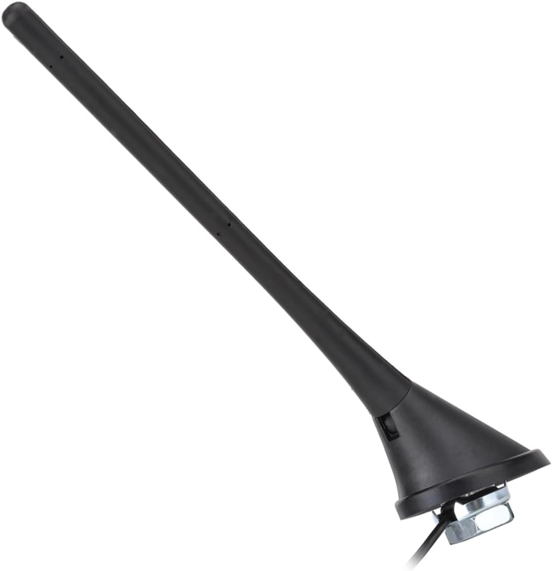 Bingfu Autoantenne 17,6cm FM Dachantenne, klappbar mit DIN-Stecker