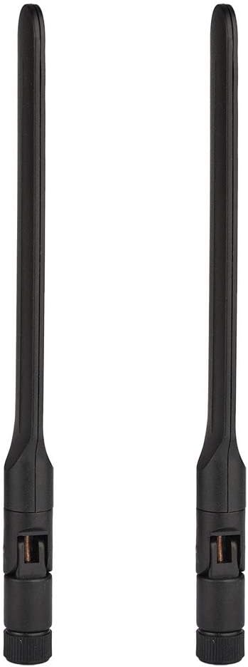 Bingfu 4G LTE 3dBi External SMA Male Antenna (2-Pack) Compatible with 4G LTE Wireless Router CPE Hotspot Industrial IoT Router Cellular Gateway Terminal Outdoor Cellular Security Camera