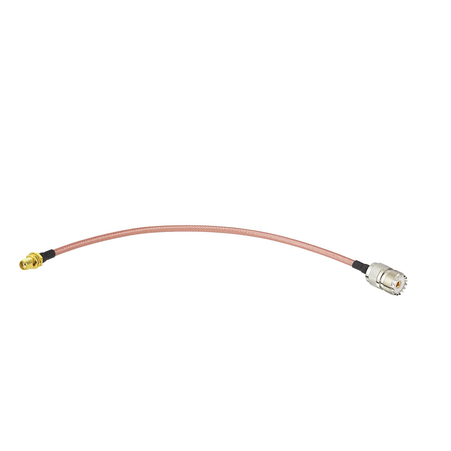 BINGFU SMA Buchse Einbaubuchse auf UHF Buchse SO239 RG400 Kabel 30 cm