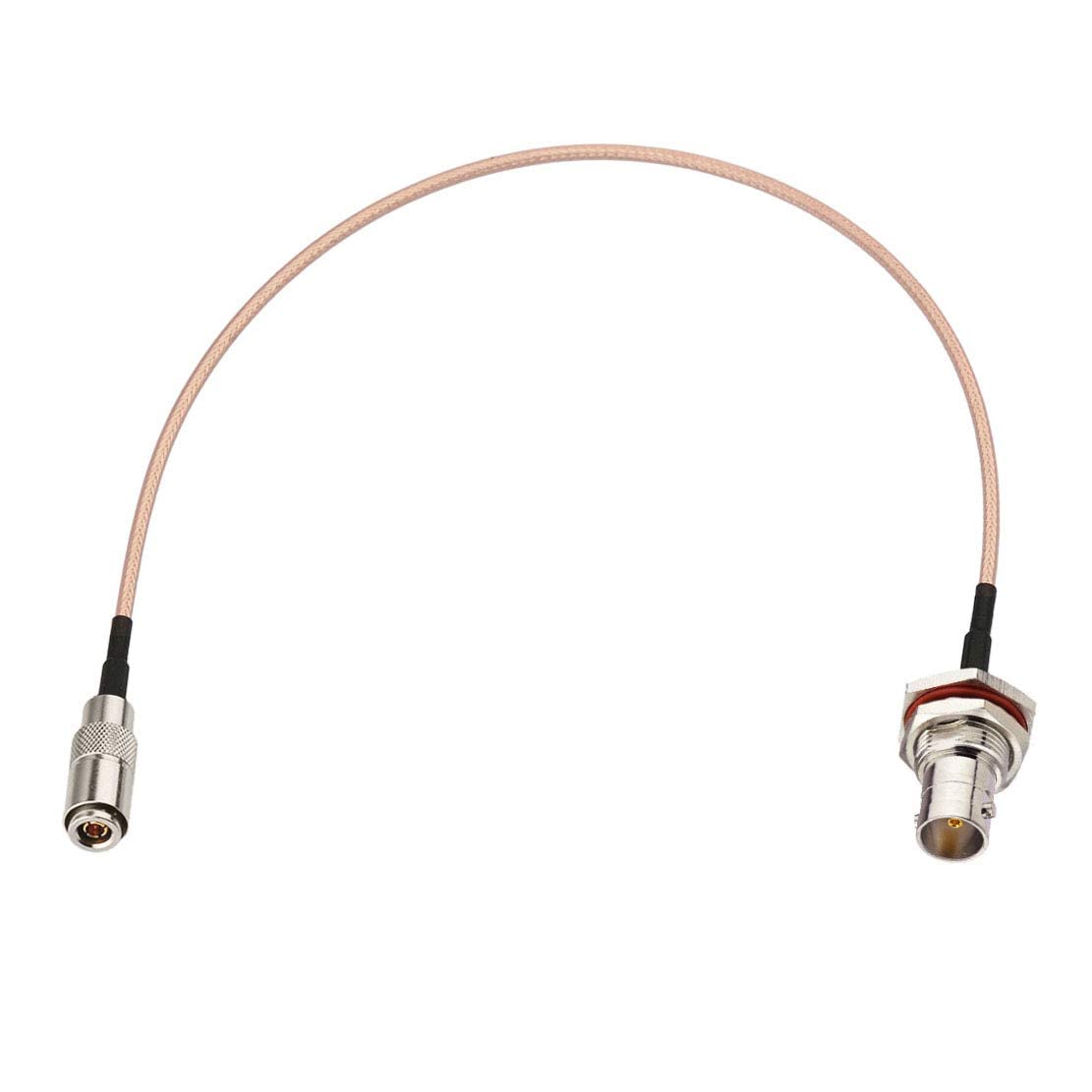 BINGFU DIN 1.0/2.3 Male to BNC Female 75 Ohm Video SDI Cable 12 inch 2-Pack for 3G HD SDI Video Recorder Camera Assist Monitor Audio Gateway Hub Broadcast Router Frame Synchronizer Sync Converter