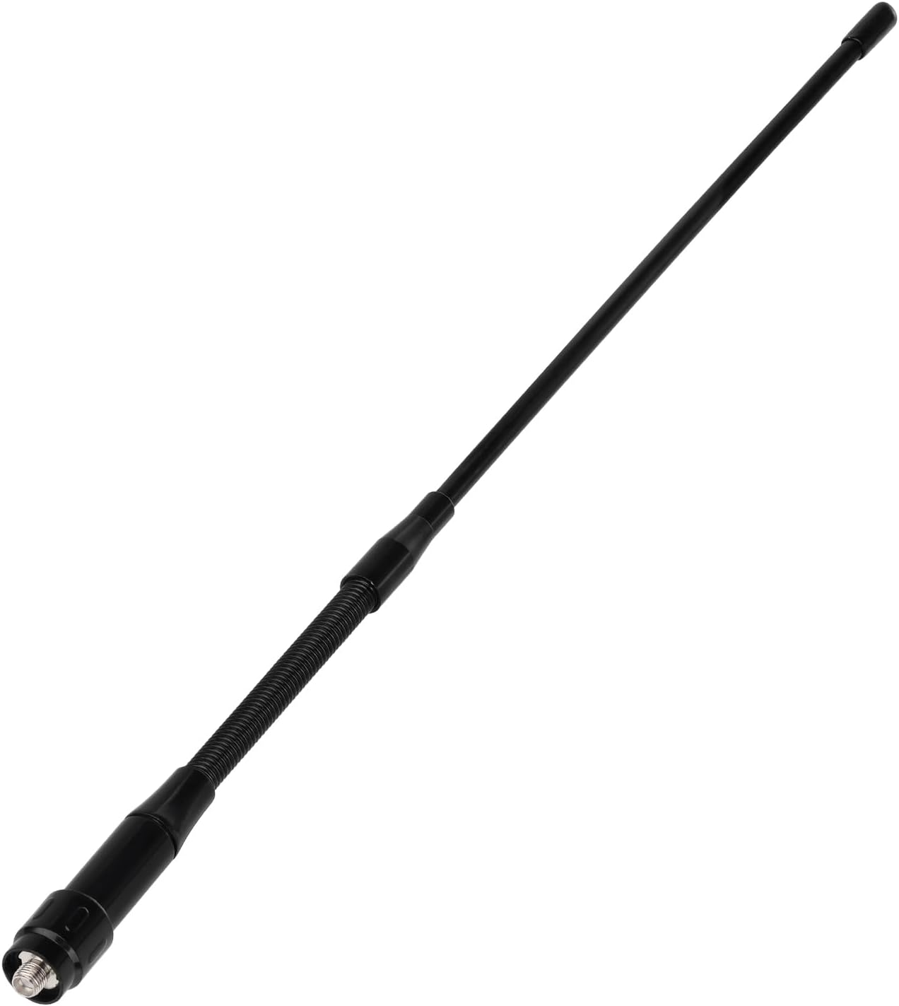 Bingfu Dual Band UHF VHF Ham Radio Antenna - 136-174MHz 400-470MHz Soft Whip Antenna - Compatible with Baofeng UV-5R BF-F8HP 888S Retevis RT-5R RT5 RT-5RV RT29 Aliunce HD1 Arcshell AR-5 Two Way Radio