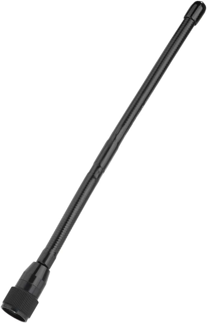 Bingfu 27MHz CB Radio Antenna Soft Whip 10.8Inch PL259 UHF Male Compatible with Cobra Midland Uniden President for Vehicle Car Truck