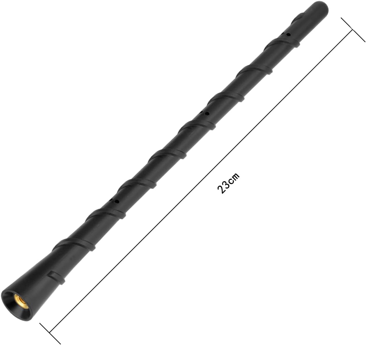 Bingfu Universal Car Radio Rubber Antenna 9 inch Mast Vehicle Truck Antennas Replacement