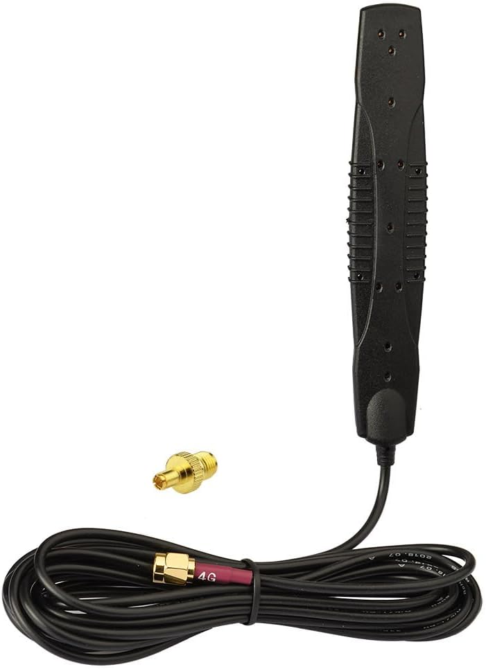 Bingfu 4G LTE Patch-Antenne, SMA-Stecker, TS9-Adapter, Klebeantenne
