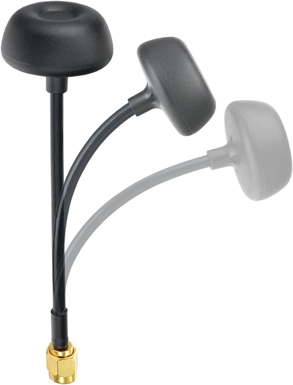 Bingfu ​​5.8GHz FPV Antenna 2-Pack RHCP Pagoda Omnidirectional Long Range with RP-SMA Connector for DJI Mavic/Air/Mini, FPV Racing Drone Quadcopter TX/RX