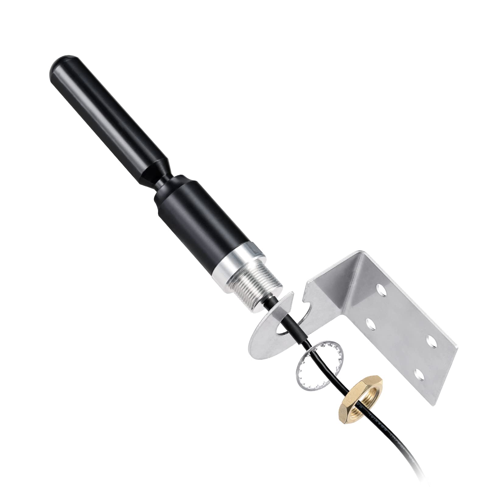 Bingfu 4G LTE SMA Antenna Wall Mount Copper Rod Antenna - Compatible with Spypoint Link Micro Covert Spartan Stealth Cam Tactacam Muddy Cellular Trail Camera Hunting Wildlife Cam Router Gateway