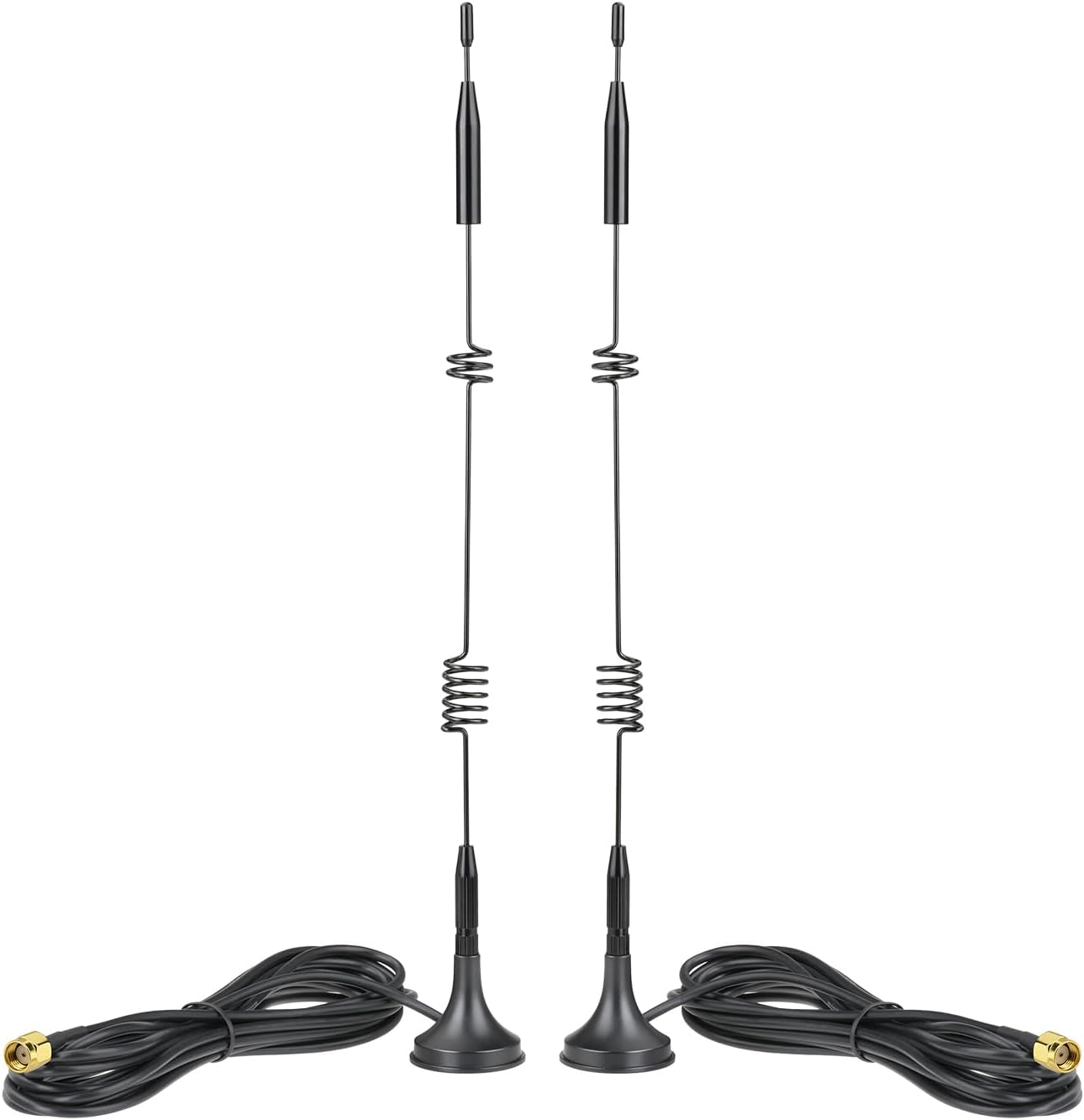 Bingfu WiFi 7 6E Tri-Band Antenna 8dBi (RP-SMA Male) Compatible with Partial Asus Rog Strix MSI Gigabyte Biostar Aorus ASRock Gaming Motherboard & Wireless Router Modem Wifi Bluetooth Card PC Computer