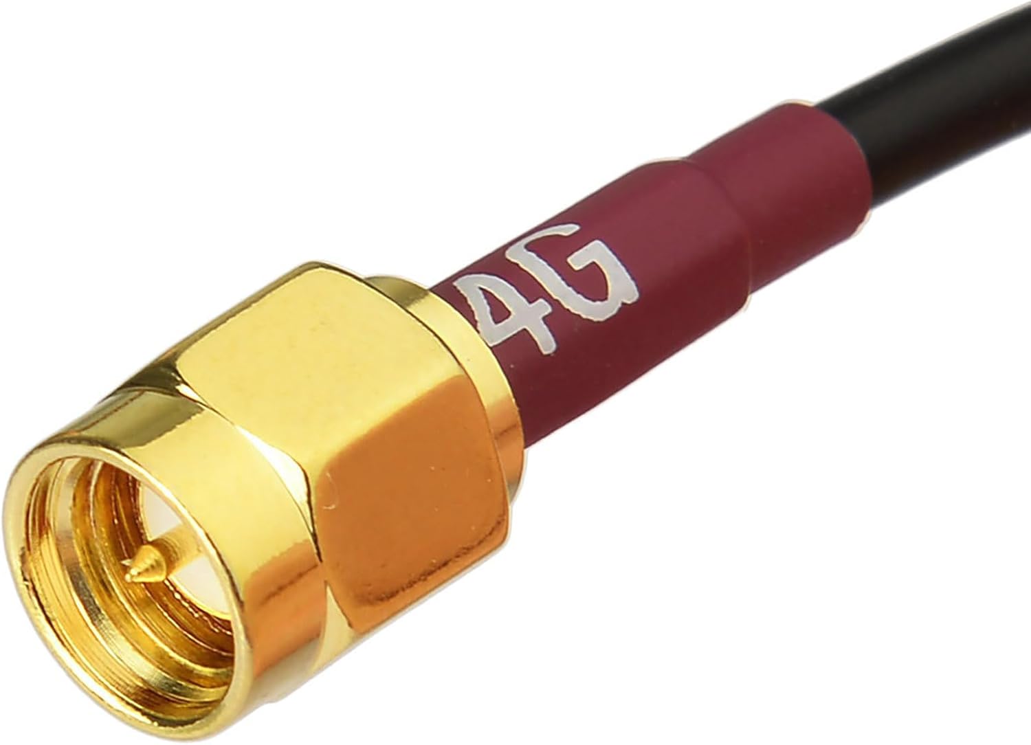 Bingfu 4G LTE Low-Profile Antenne, 698–2690 MHz, SMA-Stecker, 3m Kabel
