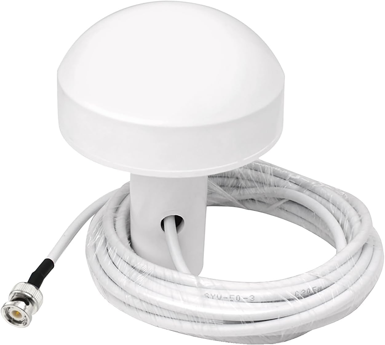 Bingfu Boat Marine GPS Navigation External Antenna (16.5ft Cable) with Bracket Compatible with Garmin GPSMAP MAP NavTalk StreetPilot Furuno Matsutec Trimble Transducer Fishfinder Sounder