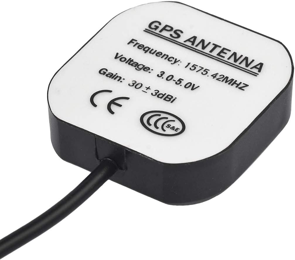 Bingfu Waterproof SMA Male Active GPS Navigation Antenna Adhesive Mount