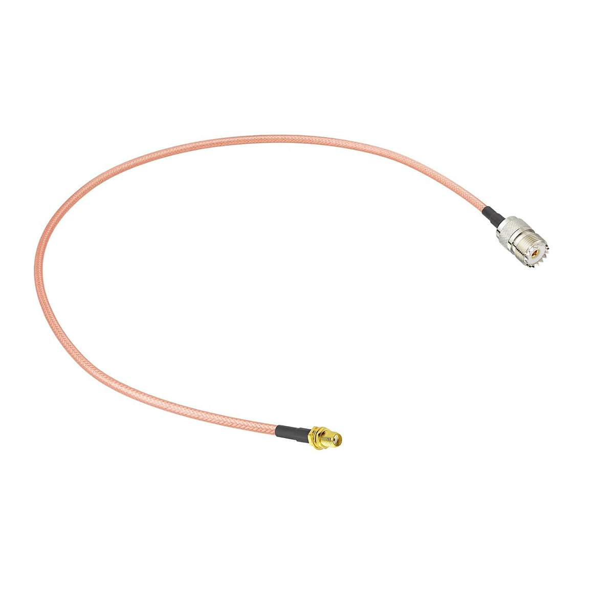 BINGFU SMA Buchse Einbaubuchse auf UHF Buchse SO239 RG400 Kabel 60 cm