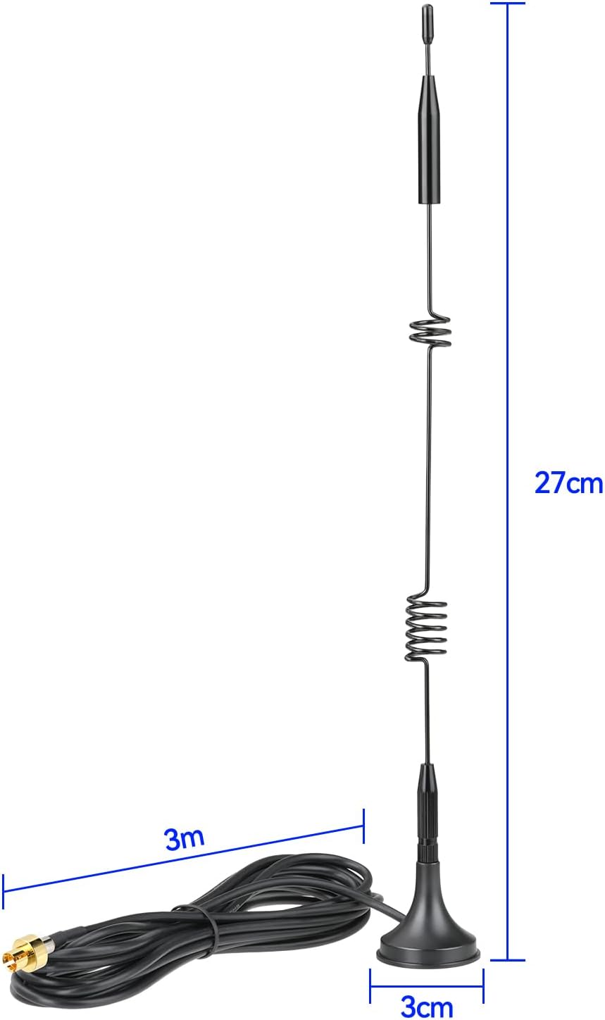 Bingfu Wifi 7 6E Antenna Tri-Band 2.4GHz 5GHz 6GHz Gaming Motherboard Antenna with Plug-in Connector 2 Pack compatible with Part of ASUS ROG Strix Crosshair Maximus ProArt Prime TUF Gaming Motherboard