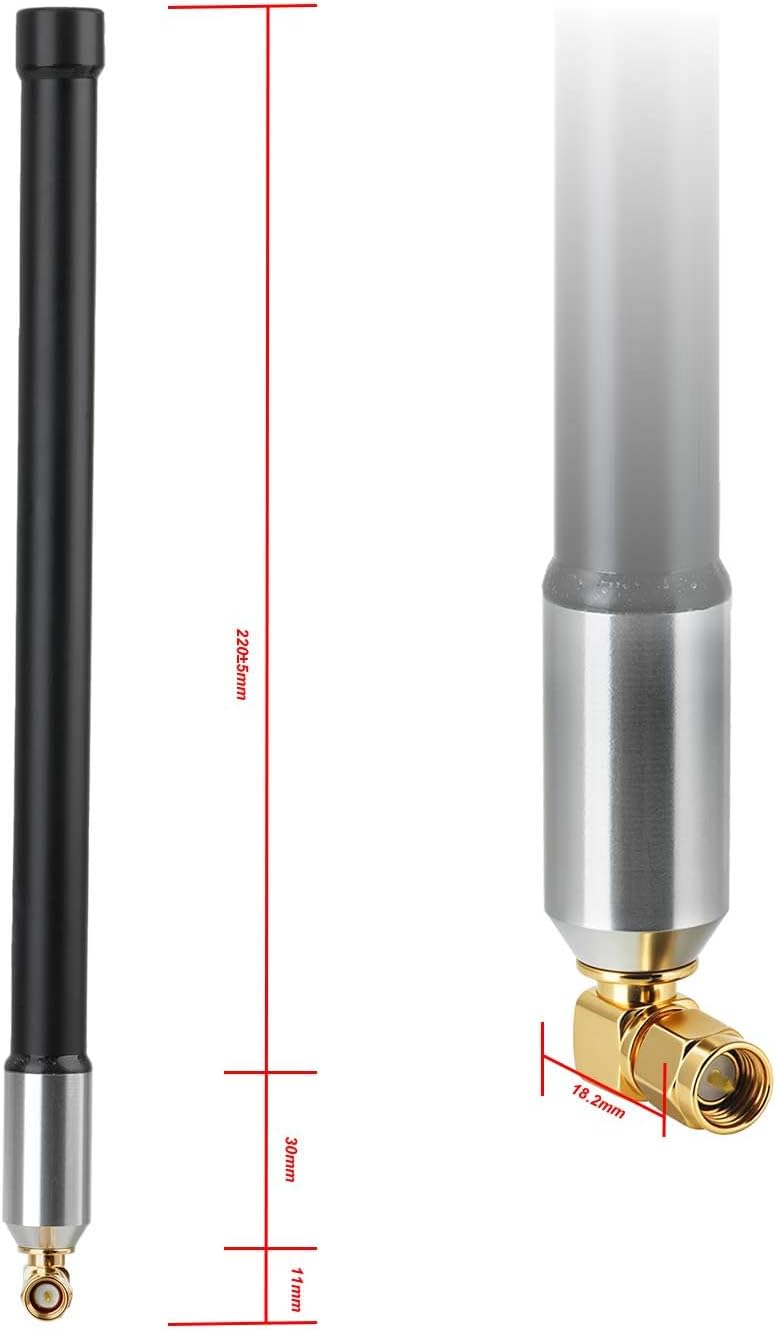 Bingfu Fiberglass SMA 4G LTE Antenna for Trail Cam Router Security Camera
