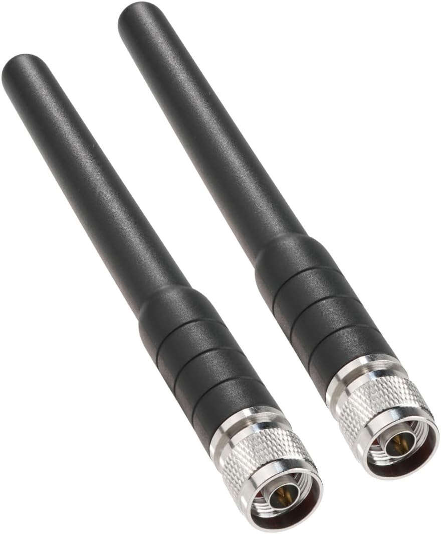 Bingfu N-Type Lora Antenna 2-Pack Compatible with RAK LoRa Radios Meshtastic 915 MHz Solar Nodes Lorawan Base Mesh Node Repeater for Meshtastic Setup