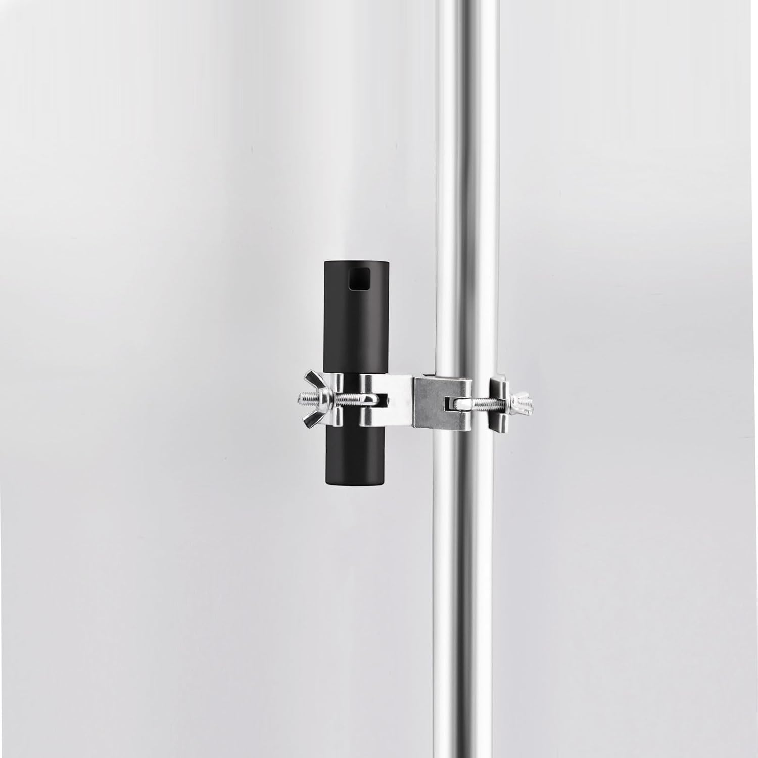 Bingfu Antenna Mount Fixed Bracket Kit - Mount Clamp Holder 220 lbs Load Capacity for Pipe Tube Satellite Dish TV Ham Radio Antennas 4G WiFi Antennae Patio Umbrella Holder Flag Pole