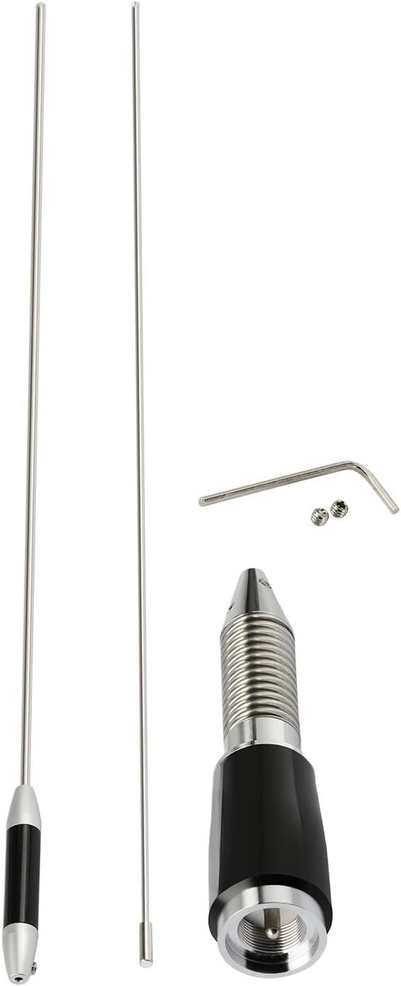 Bingfu Dualband VHF/UHF Mobilantenne, 86cm Fahrzeugantenne, PL259-Stecker