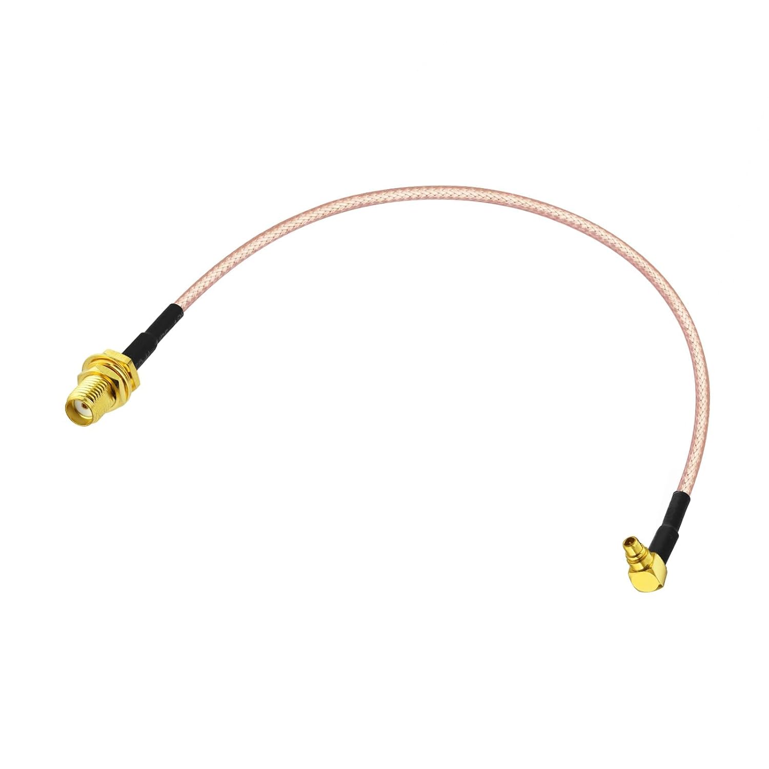 BINGFU MMCX Male to SMA Female RG316 Coaxial Jumper Cord Cable Adapter Converter 7.87inch for PFV RC Parts