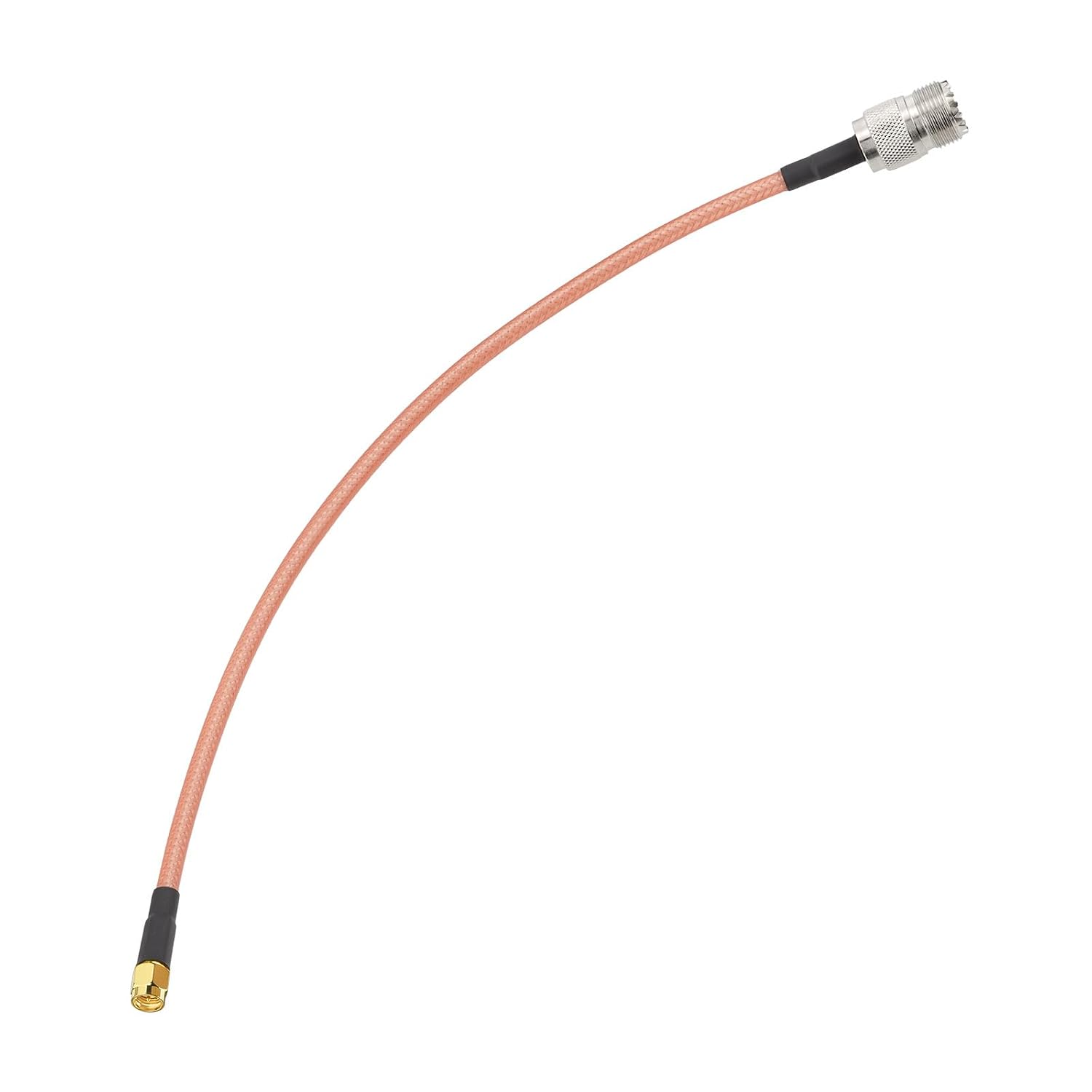 BINGFU SMA Male to UHF Female SO239 Coaxial Cable 1ft RG142 Low Loss Shielded Cord for SWR Meter SDR and Vehicle Marine HF VHF UHF CB Ham Amateur Radio Antenna Handheld Transceiver Extension