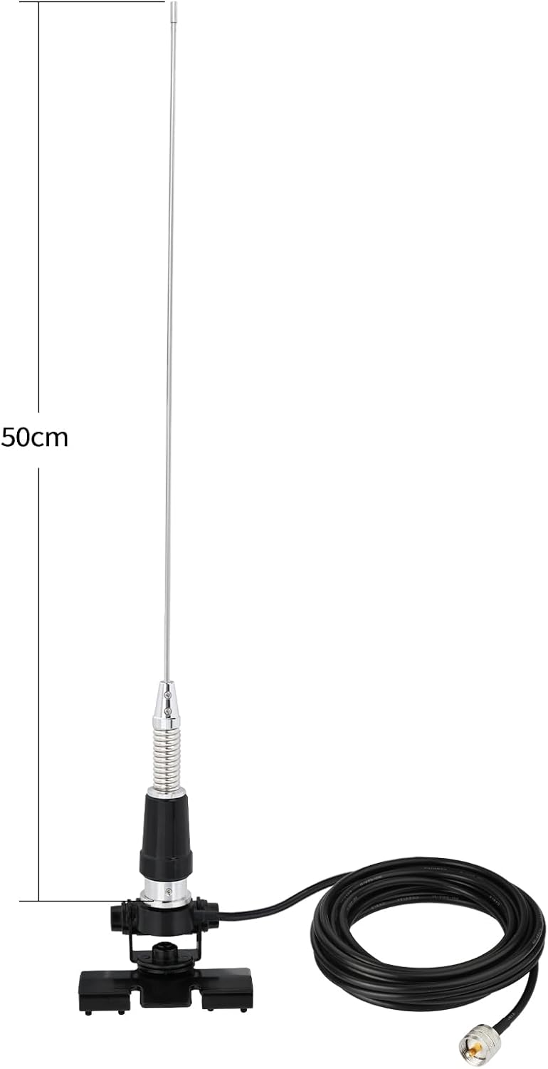 Bingfu VHF Antenna 19.7" PL259 for Marine VHF Transceiver Radio 136-174MHz