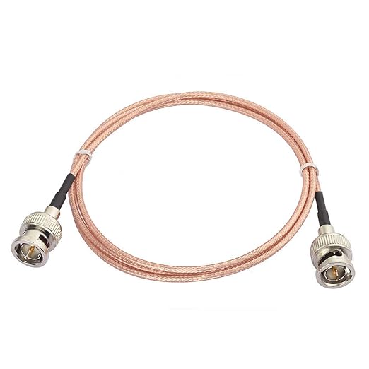 BINGFU SDI Cable 3G HD BNC to BNC Cable RG179 75-Ohm Coaxial Cable 1m 2pcs for Cameras and Video Devices, Supports HD-SDI 3G-SDI 1080P 4K Video Cable